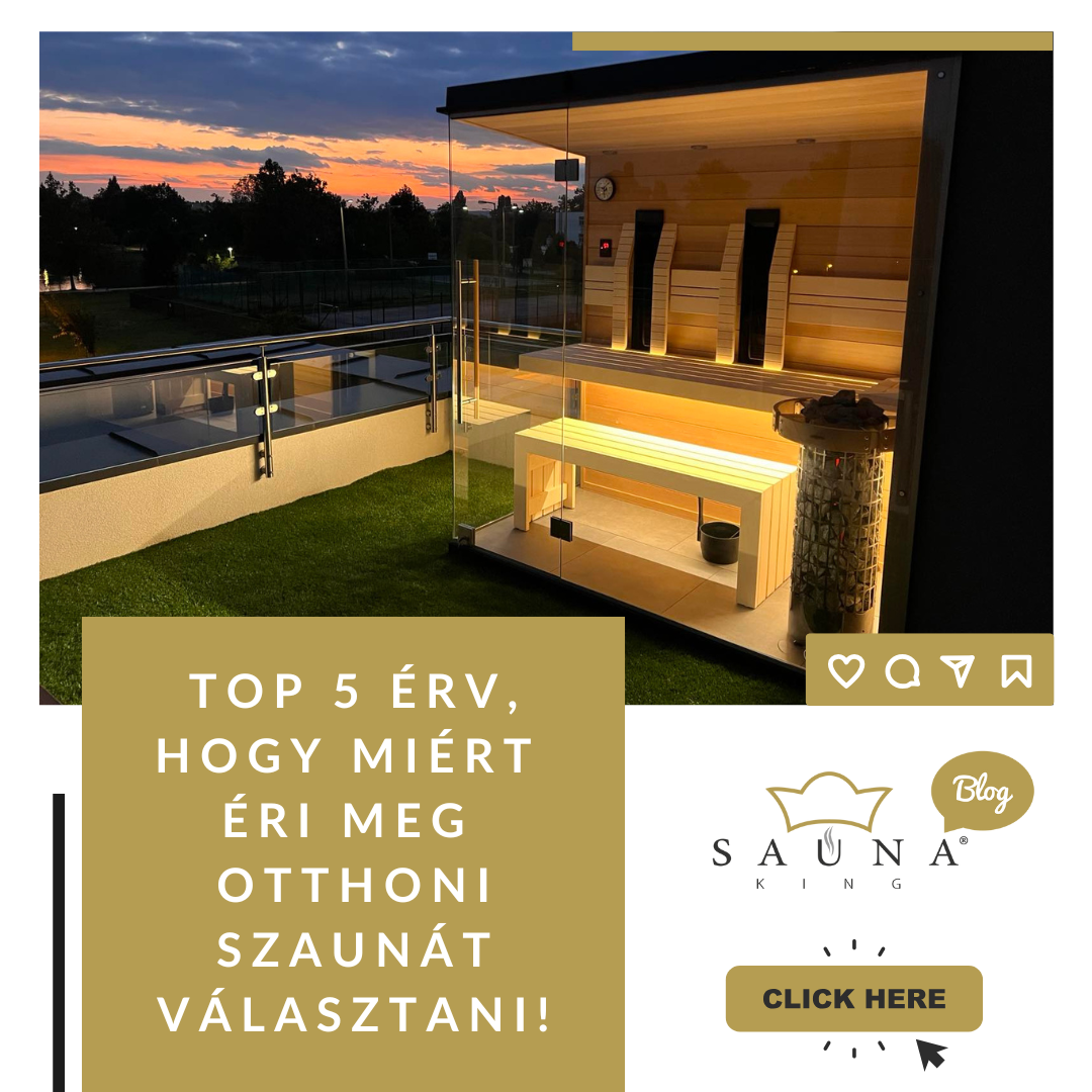 5 érv, hogy miért éri meg otthoni szaunát választani!