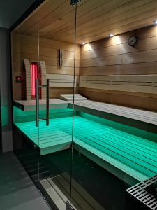 SAUNA KING finn+bio kombi szauna Mallorca 3-4 főre