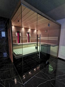 SAUNA KING finn+bio kombi szauna Teneriffa 4-5 főre