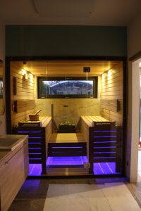 SAUNA KING finn+bio kombi szauna Teneriffa 4-5 főre