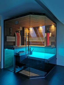 SAUNA KING finn+bio kombi szauna Hawaii 3-4 főre