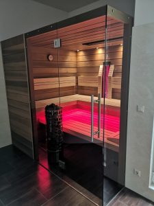 SAUNA KING finn+bio kombi szauna Mallorca 3-4 főre