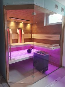 SAUNA KING finn+bio kombi szauna Mallorca 3-4 főre