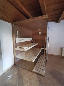 SAUNA KING finn+bio kombi szauna Mallorca 2-3 főre