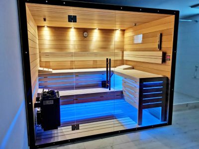 SAUNA KING finn+bio kombi szauna Teneriffa 4-5 főre