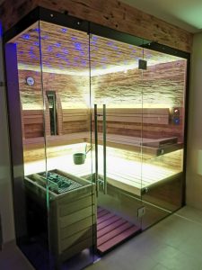 SAUNA KING finn+bio kombi szauna Teneriffa 4-5 főre