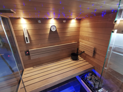 SAUNA KING FINN + BIO KOMBI SZAUNA TENERIFFA 1-2 FŐRE