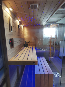 SAUNA KING FINN + BIO KOMBI SZAUNA HAWAII 1-2 FŐRE