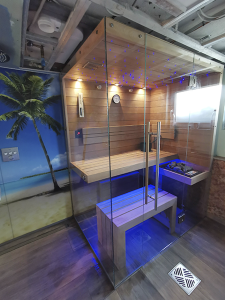 SAUNA KING FINN + BIO KOMBI SZAUNA HAWAII 1-2 FŐRE