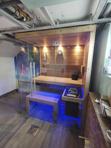SAUNA KING FINN + BIO KOMBI SZAUNA HAWAII 1-2 FŐRE