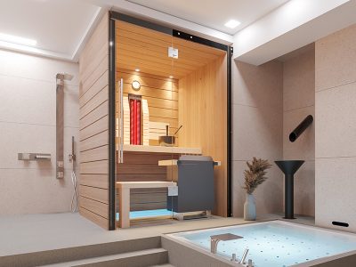 SAUNA KING finn+infra kombi szauna Hawaii 1-2 főre