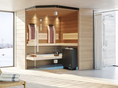 SAUNA KING finn+infra kombi szauna Mallorca 3-4 főre