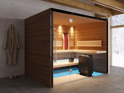SAUNA KING FINN + INFRA KOMBI SZAUNA HAWAII 1-2 FŐRE