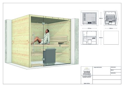 FINNSZAUNA HAWAII 3-4 FŐRE