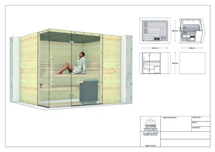 FINNSZAUNA RHODOS 4-5 FŐRE