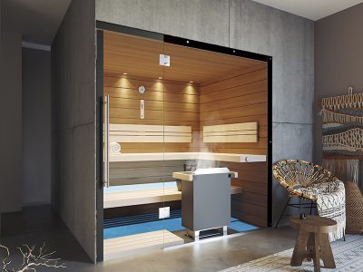 SAUNA KING finn+bio kombi szauna Hawaii 2-3 főre