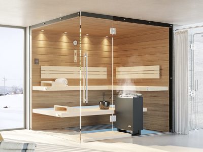 SAUNA KING finn+bio kombi szauna Teneriffa 3-4 főre