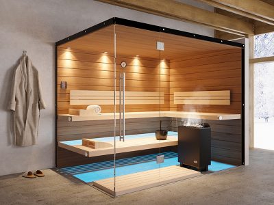 SAUNA KING finn+bio kombi szauna Teneriffa 4-5 főre