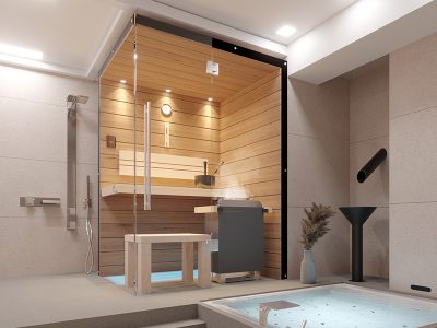 SAUNA KING FINN + BIO KOMBI SZAUNA TENERIFFA 1-2 FŐRE
