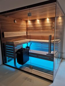 SAUNA KING finn+bio kombi szauna Teneriffa 4-5 főre