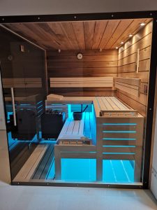 SAUNA KING finn+bio kombi szauna Teneriffa 3-4 főre